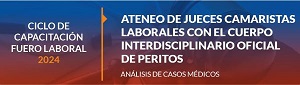 ATENEO DE JUECES CAMARISTAS LABORALES CON EL CUERPO INTERDISCIPLINARIO OFICIAL DE PERITOS