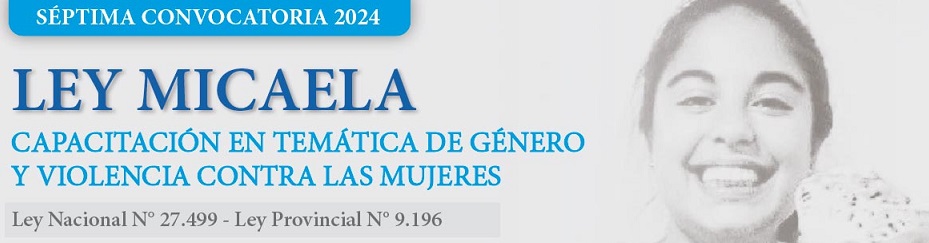 Ley Micaela - 7° Convocatoria Noviembre 2024