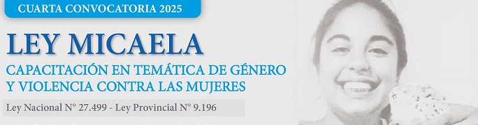 Ley Micaela - 4° Convocatoria Junio 2025